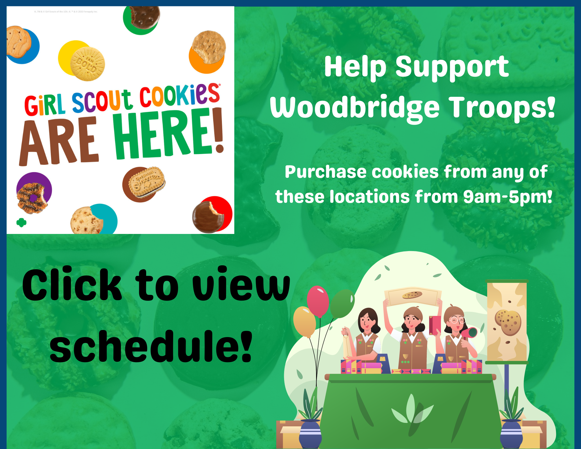 Girl scoutn  new and annoucnements