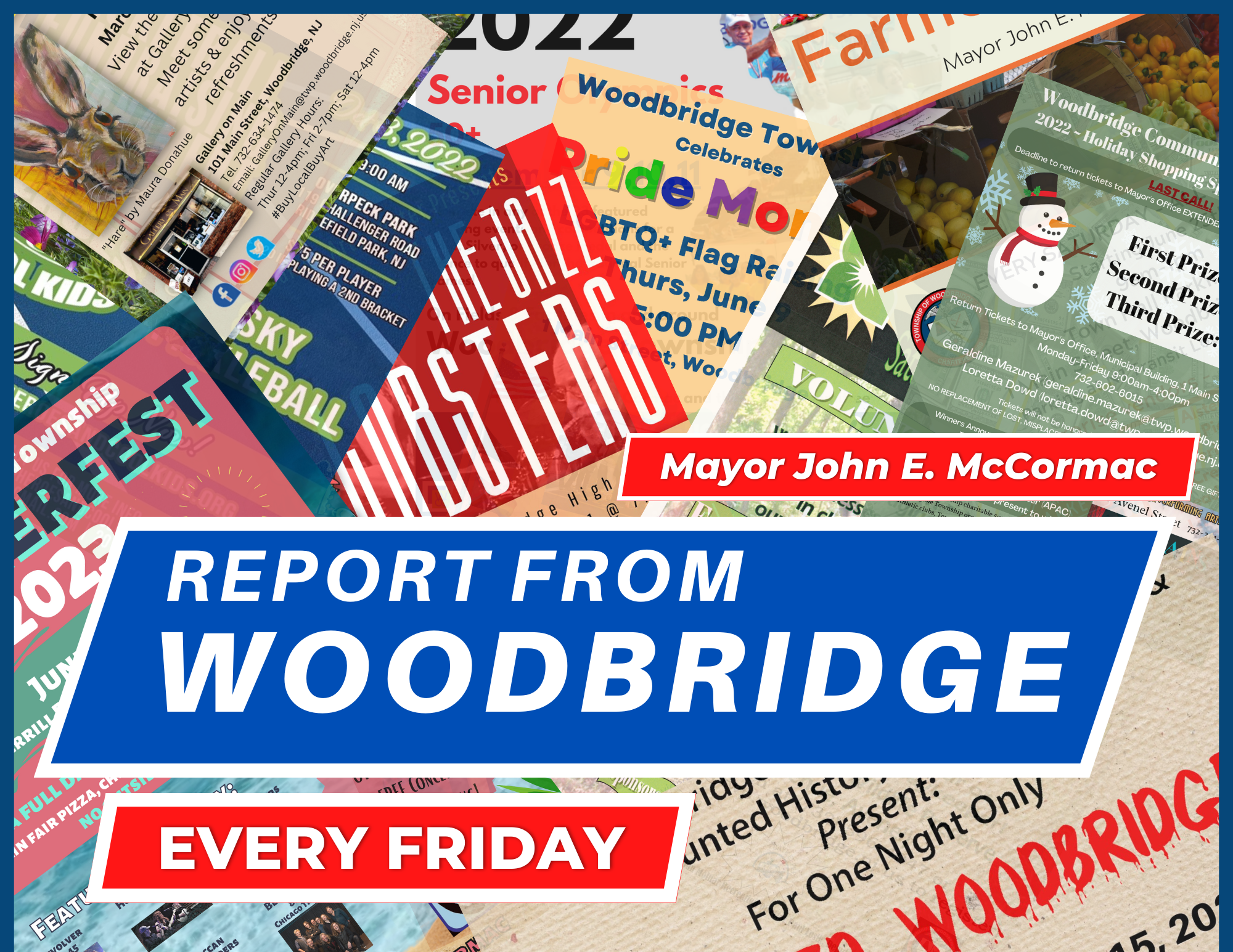 Outline for news and announcements weekly