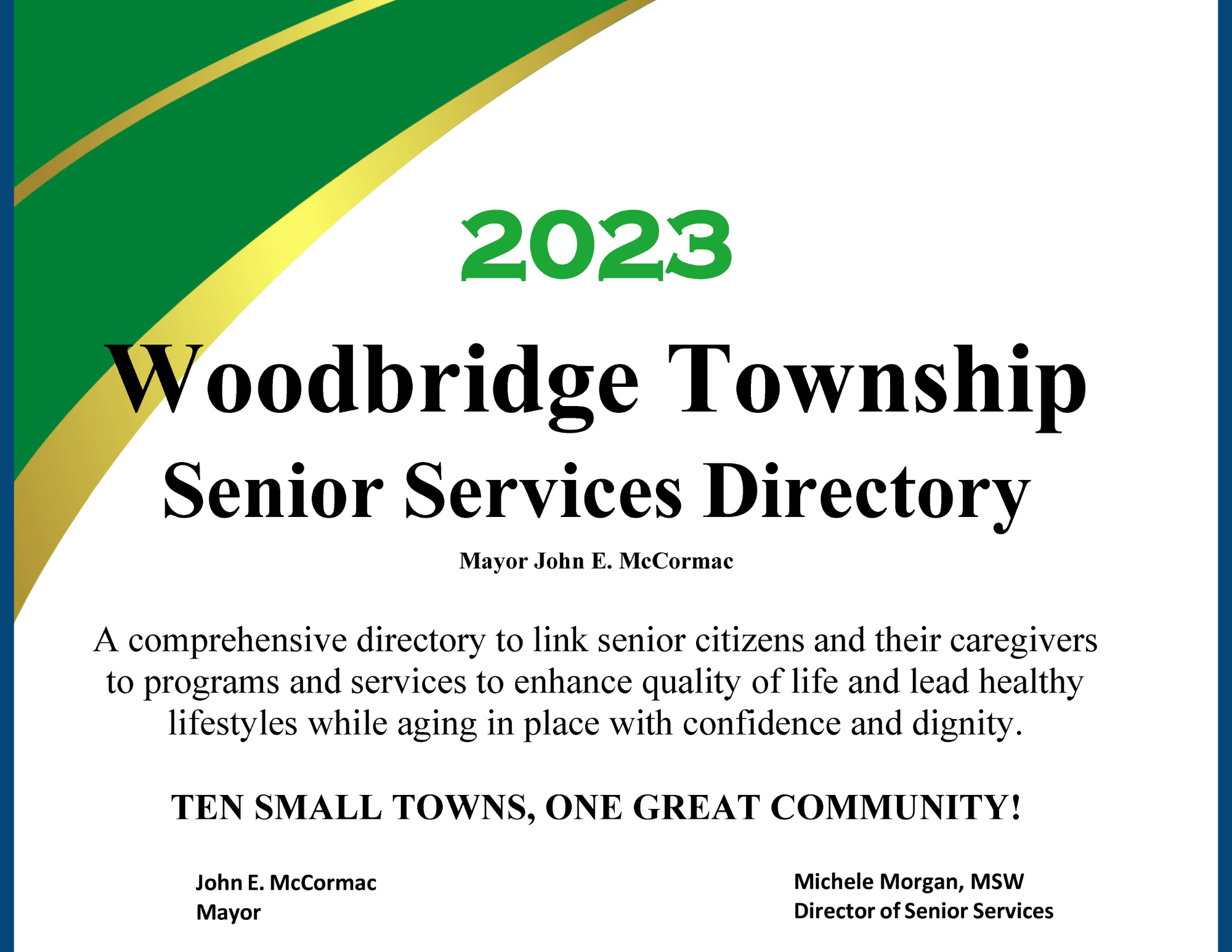 Outline for news and announcements