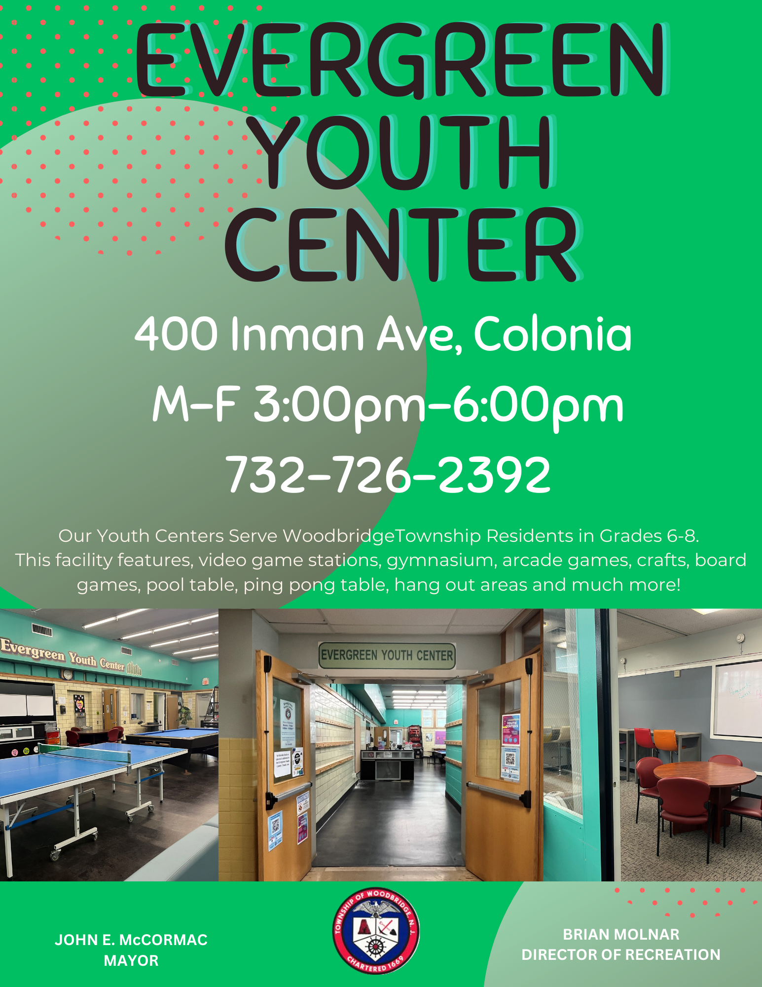 Evergreen website green 