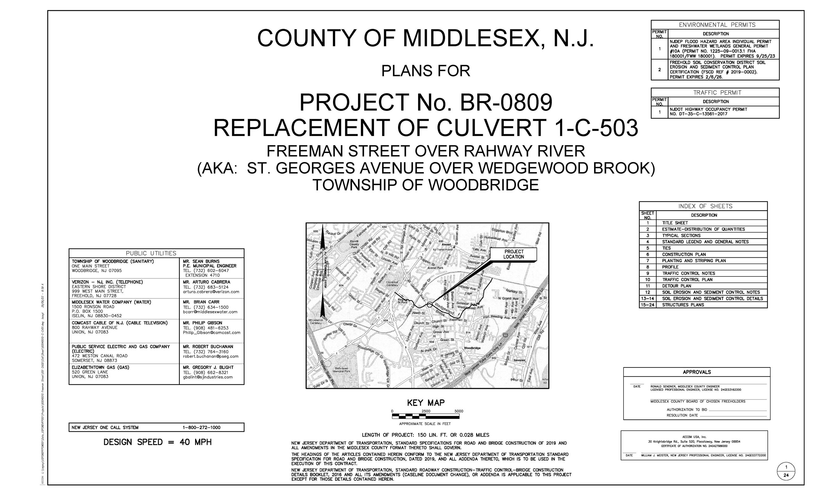Freeman Street Culvert Replacement