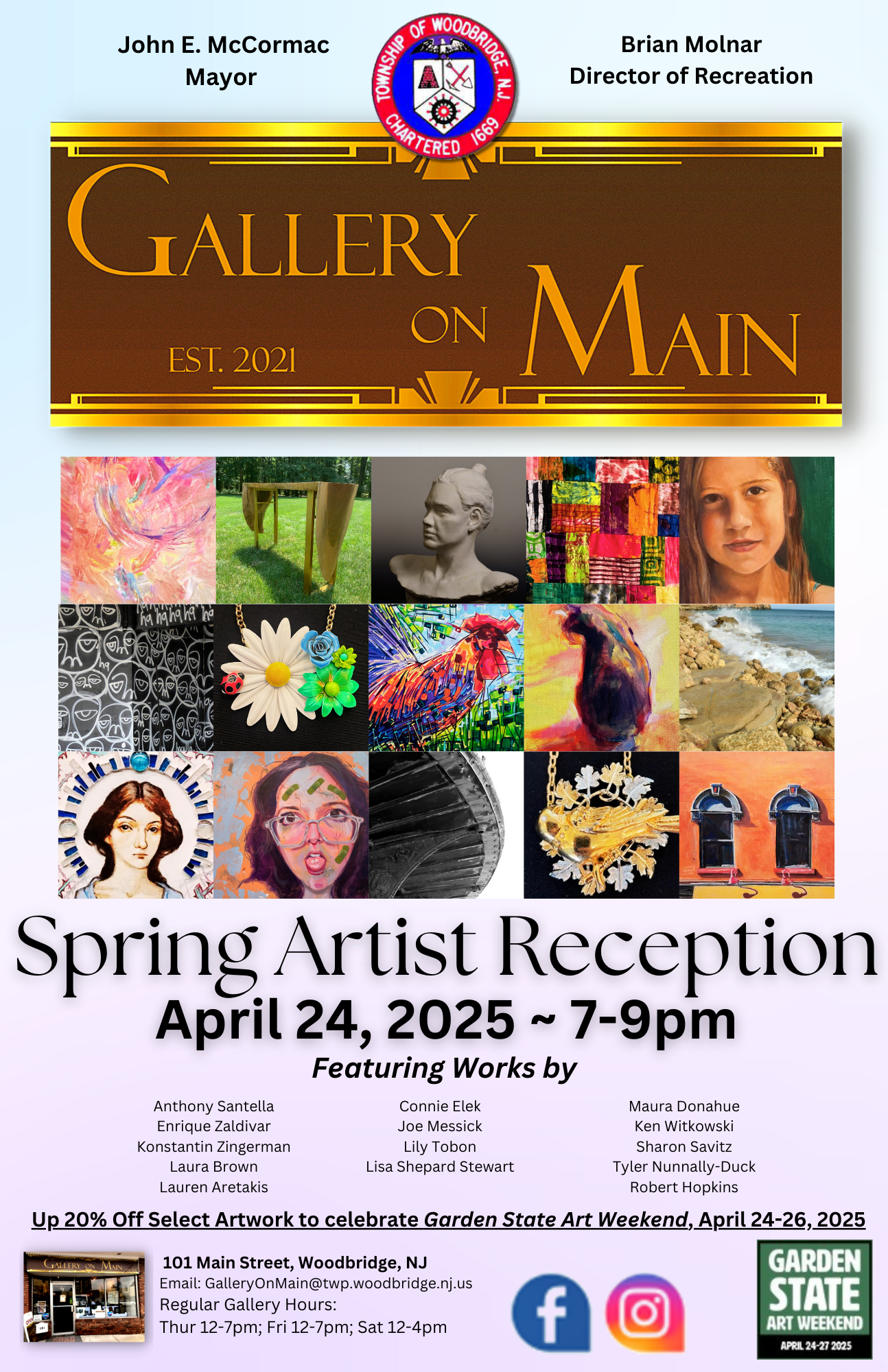 Spring Artist Reception 2025