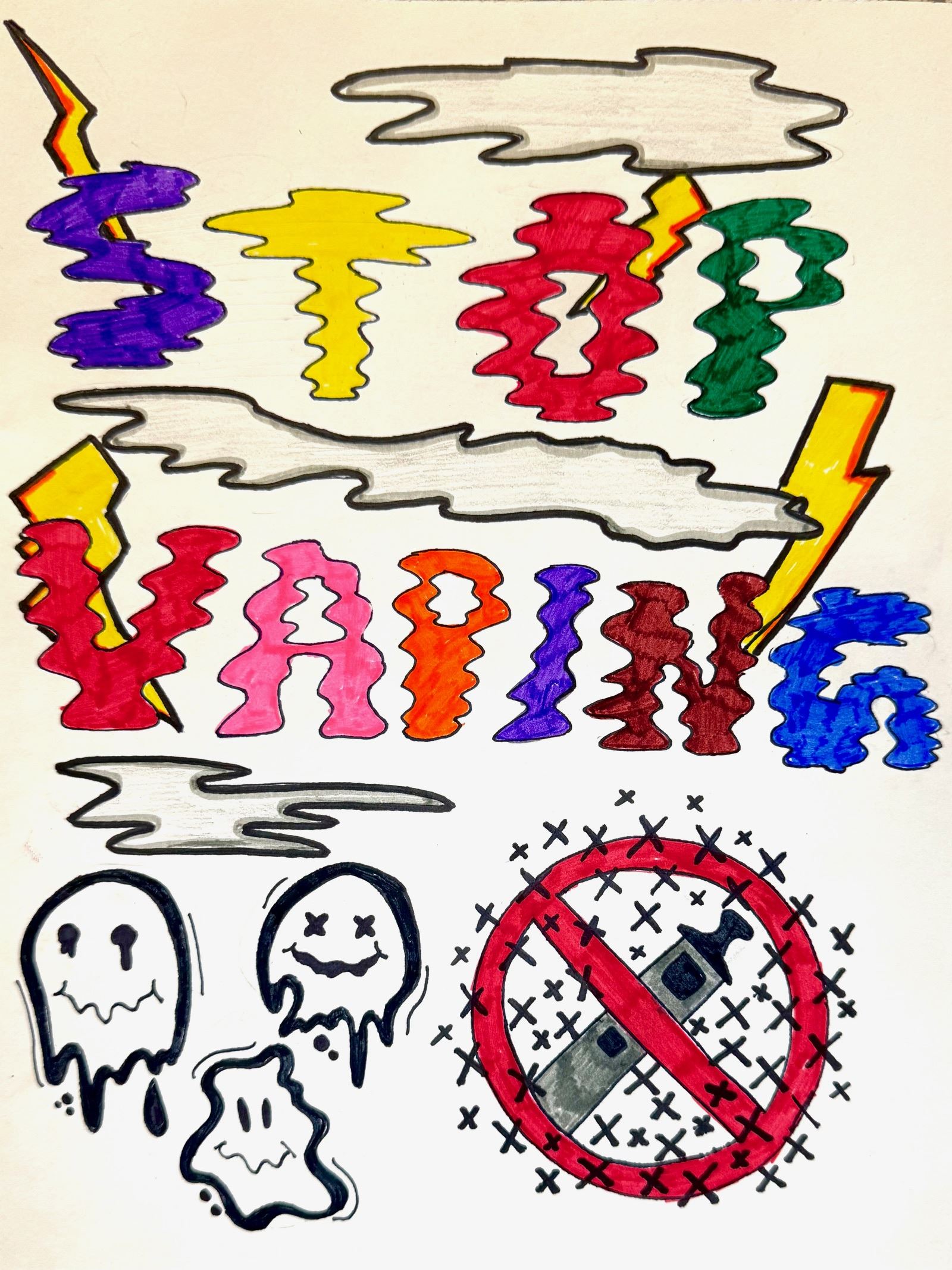 Stop vaping ghost 7th grade FMS