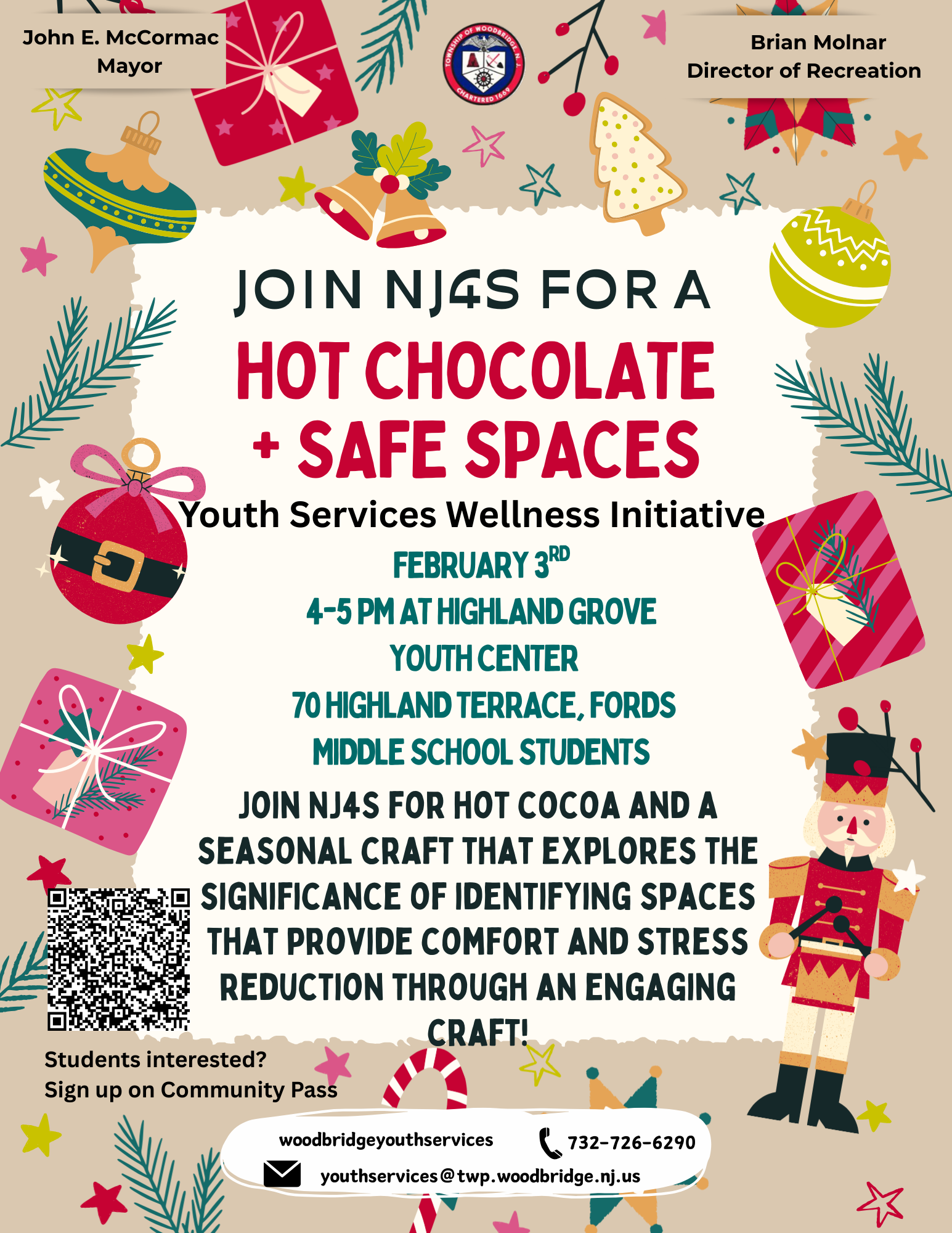 Hot Chocolate  safe spaces