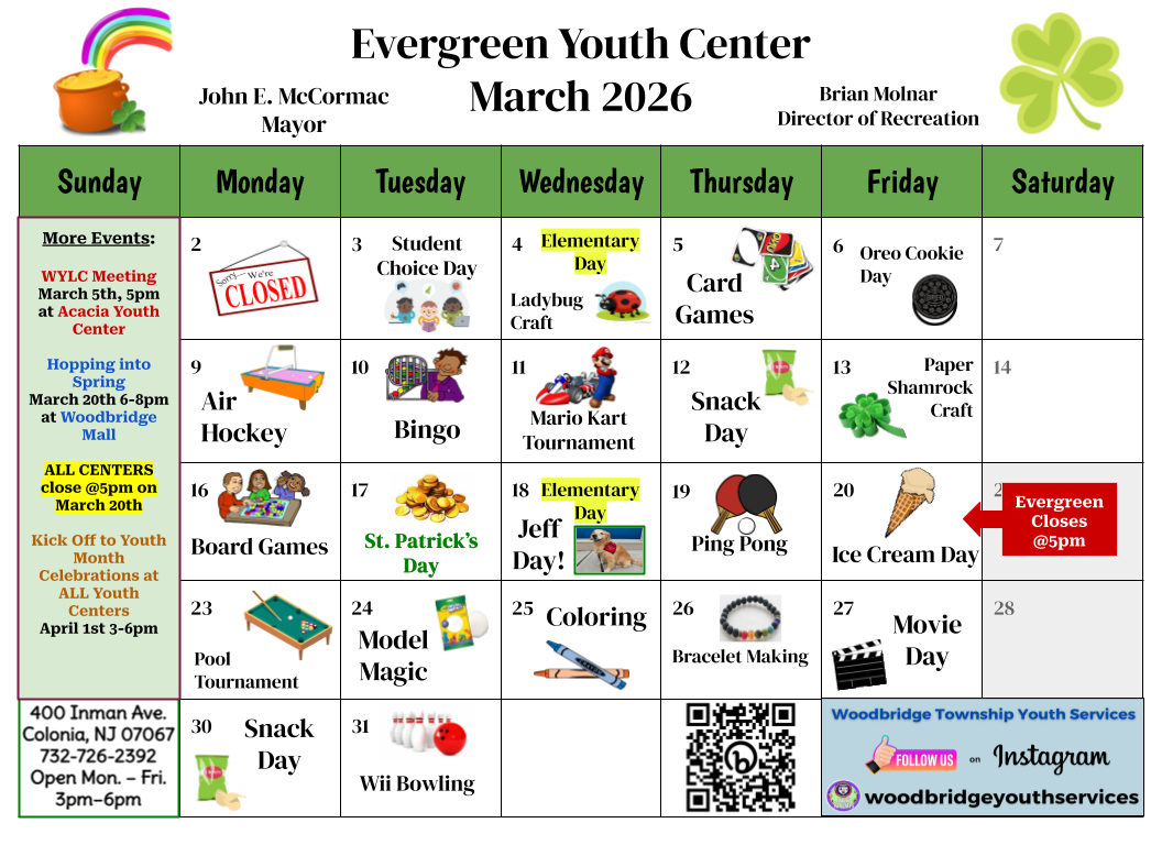 Evergreen March 2026