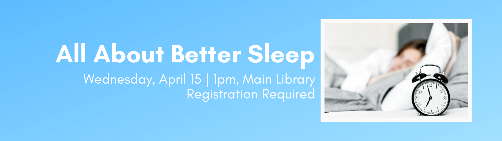 All About Better Sleep