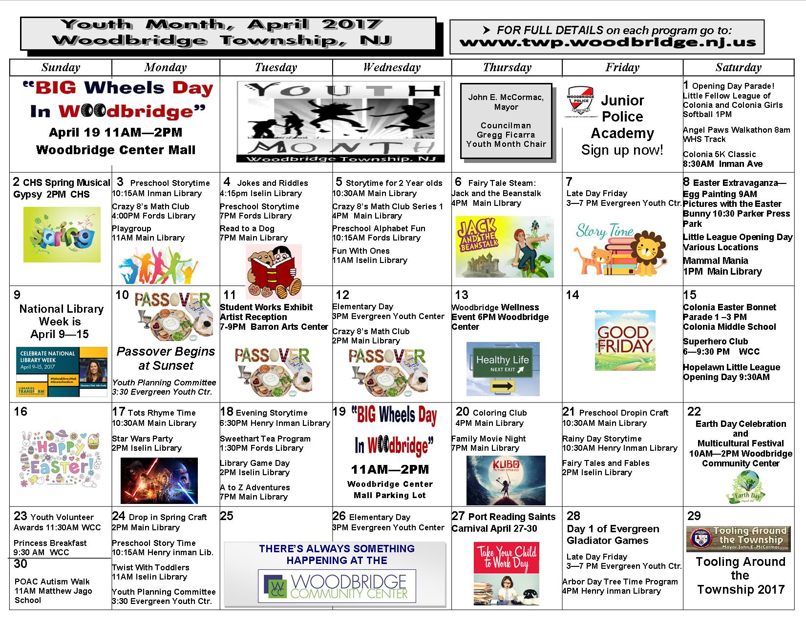 Youth Month Calendar-2017