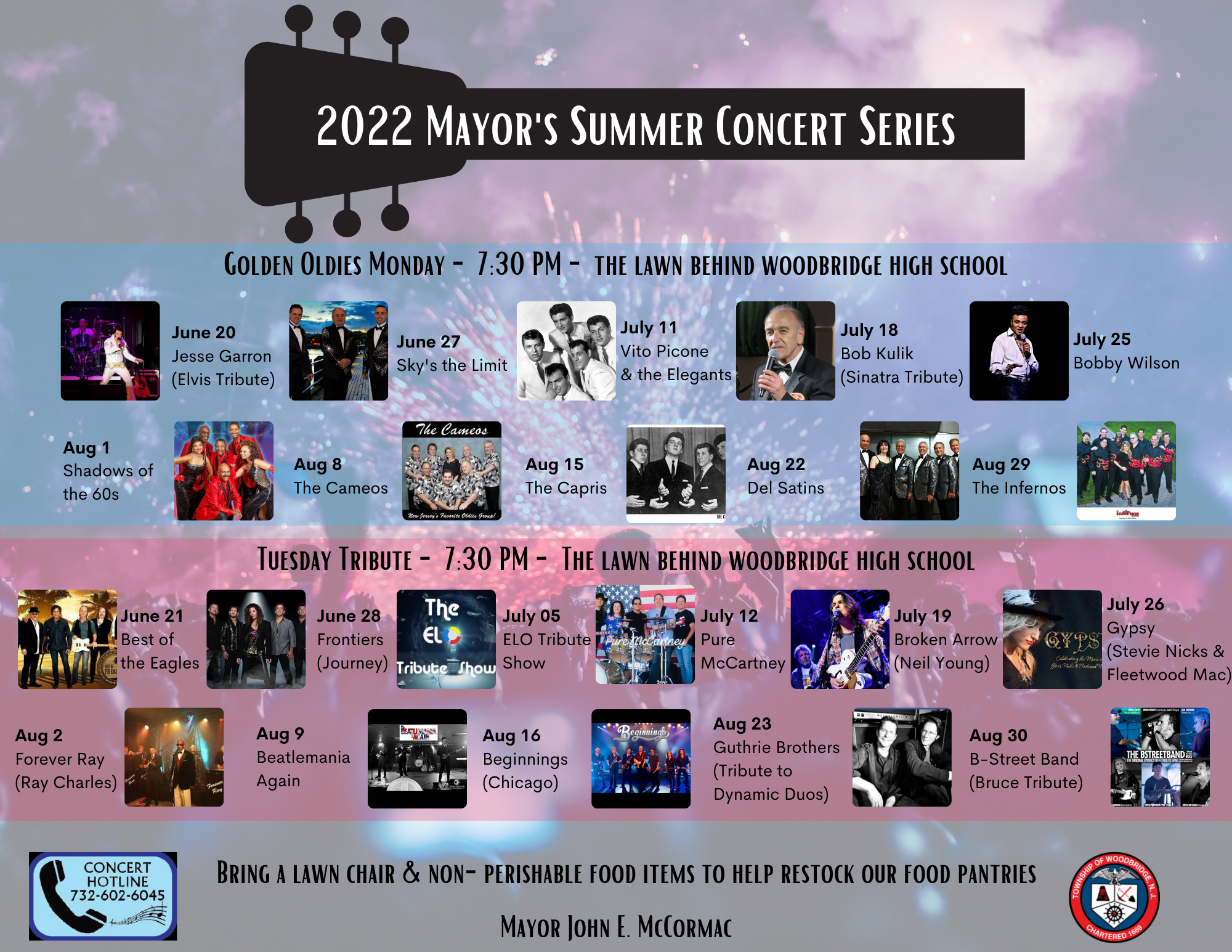 2022 Mayors Summer Concert Series