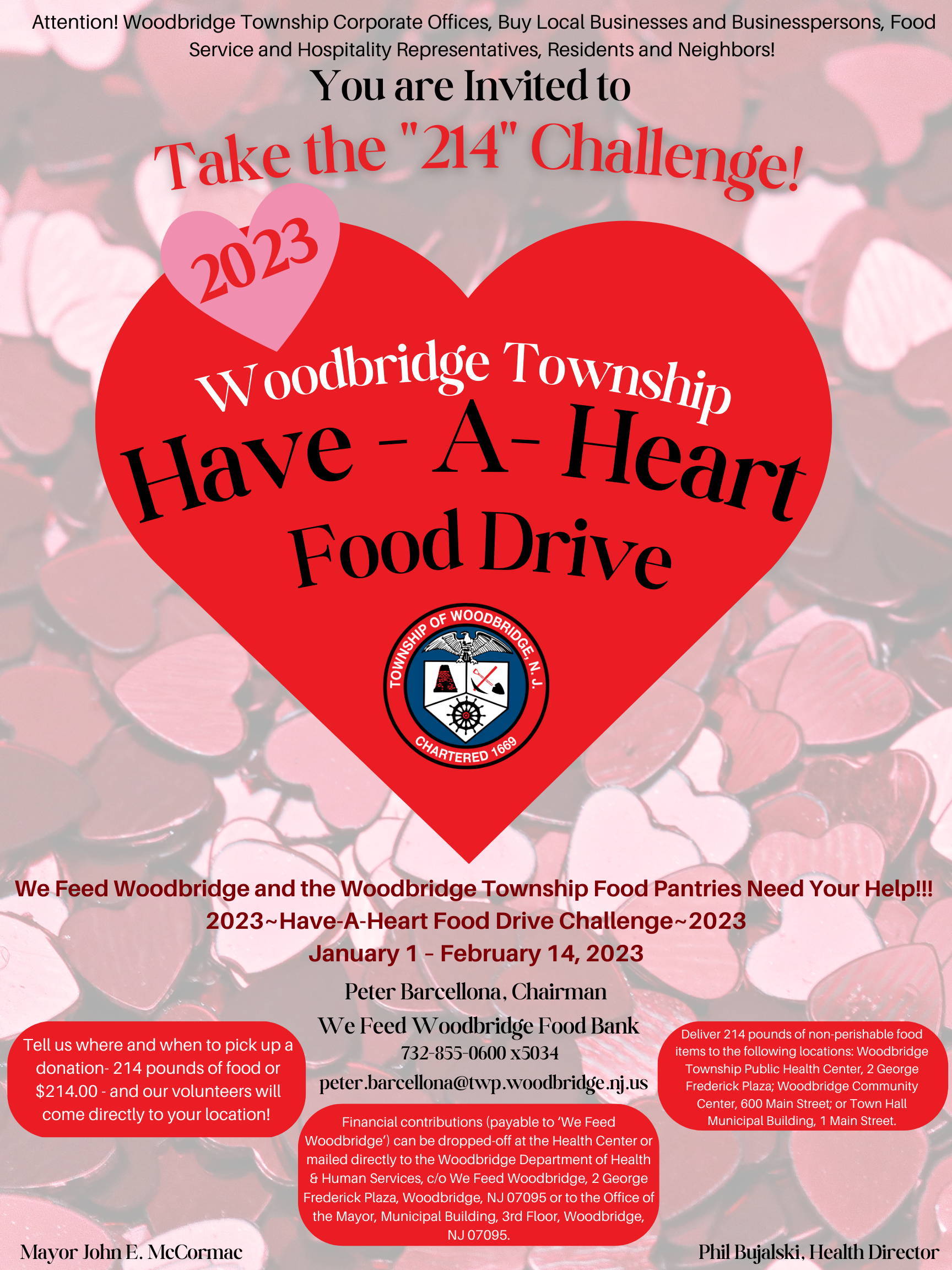 Have - a - Heart Food Drive
