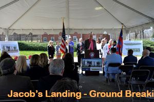 Jacobs Landing - Ground Breaking - Podium - 4-13-17