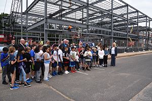 Ross Street School_Top-Off_Group - 9-20-18